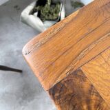 Table de ferme bureau noyer XIXème