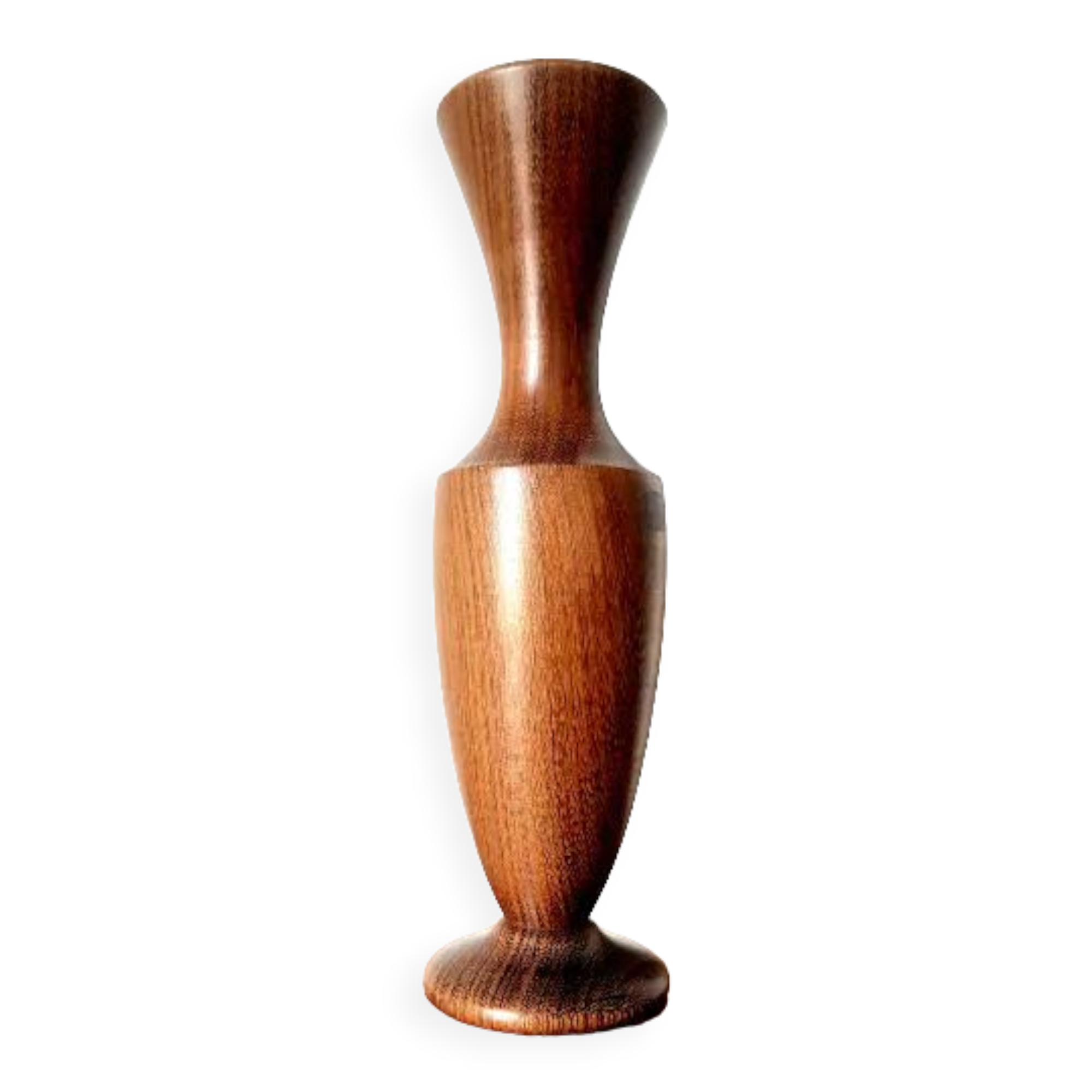 Design wooden soliflore vase