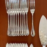 Christofle Marly fish cutlery and serving set with box, new condition