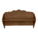 Patère étagère murale