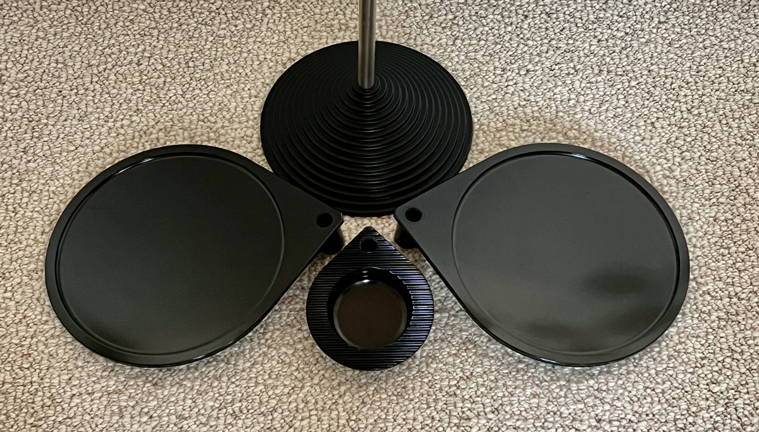 Modular side table by Arflex, Italy, 1980s.