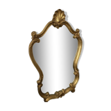 Gilded wood mirror