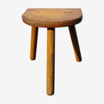 Tabouret de traite tripode