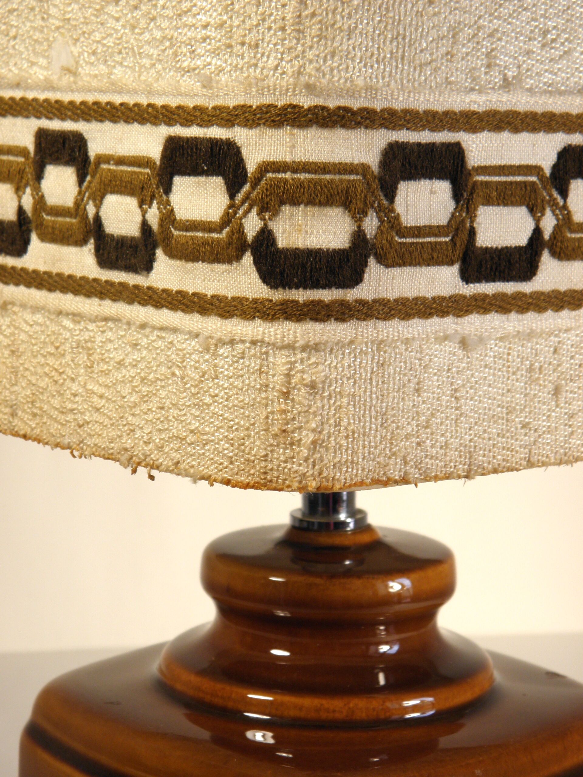 Ceramic lamp 70s