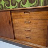 Scandinavian teak enfilade 1960