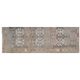 Vintage Turkish hallway rug 123x367 cm