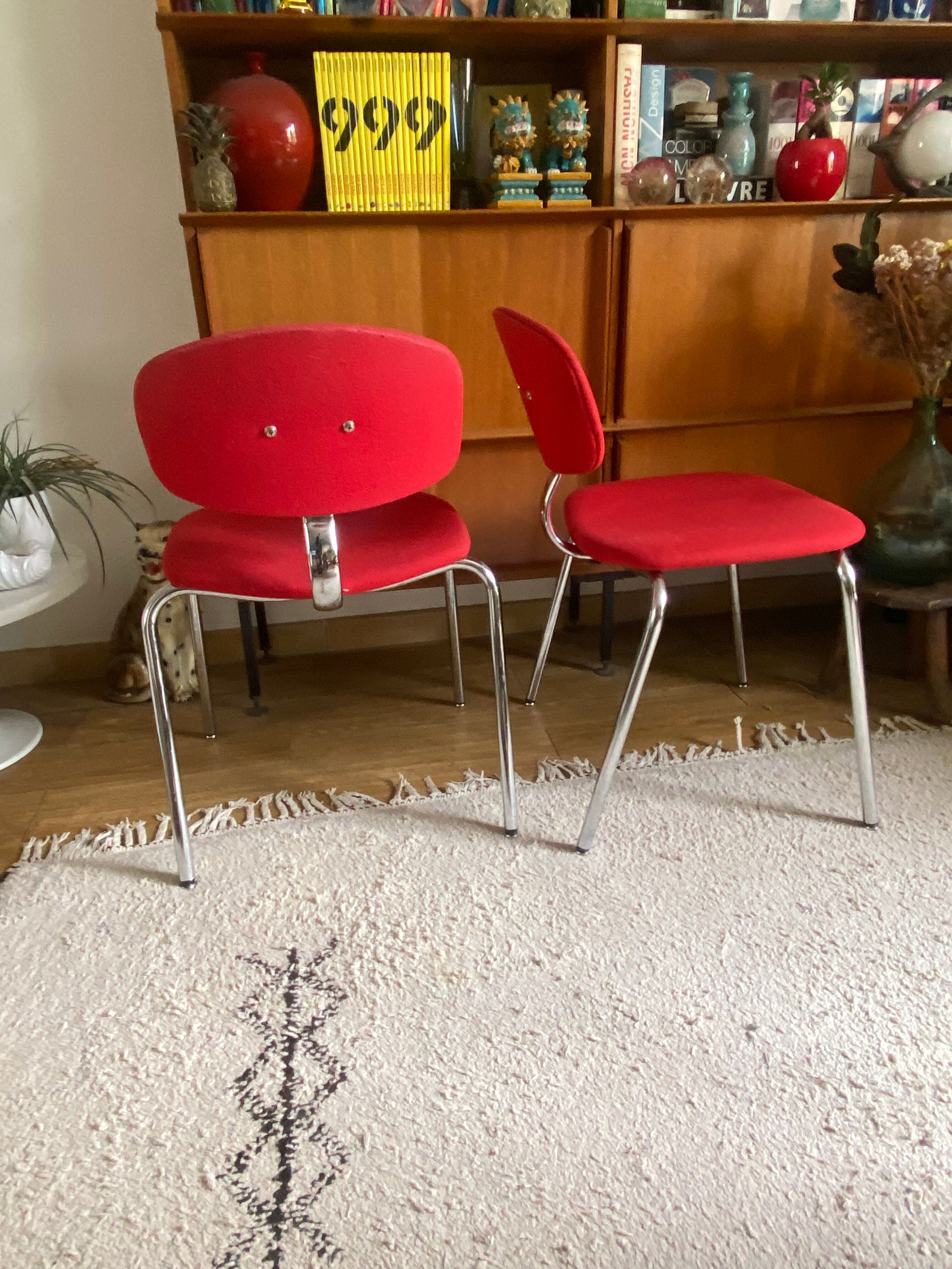 Vintage Steelcase Strafor Chair Pair