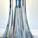 Art deco crystal star lamp base
