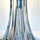 Art deco crystal star lamp base
