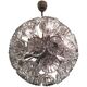 Midcentury Glass Dandelion Chandelier, Sputnik, 1970s