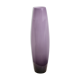 Vase lavender inside milk glass