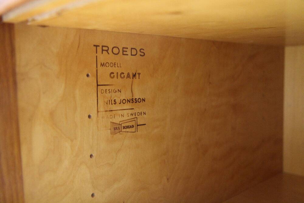 Teak enfilade "Gigant", Nils Jonsson, Troeds, Sweden, 1960
