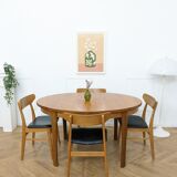 Scandinavian oval table - 405