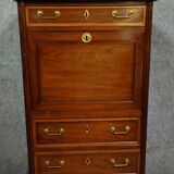 Secrétaire ancien époque Louis XVI en acajou – Élégant et fonctionnel