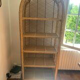 Emmanuelle rattan shelf