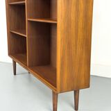 Large Walnut Bookcase by Bertil Fridhagen for Bodafors, 1969