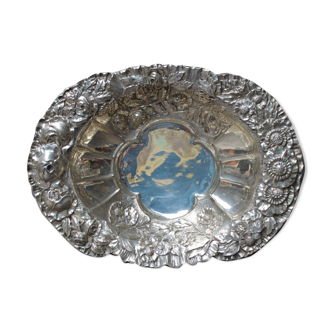 Silver baroque salver