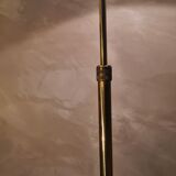 Floor lamp chrome gold e-reader deluxe on stand vintage 1980 adjustable height and tilt