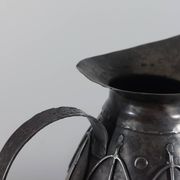 Rare hand-forged metal pitcher and craftsmanship from France.