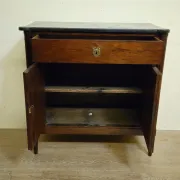 Buffet / cupboard with doors / accent piece in Louis XVI style made of mahogany.