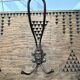 Berber coat rack made of solid wood