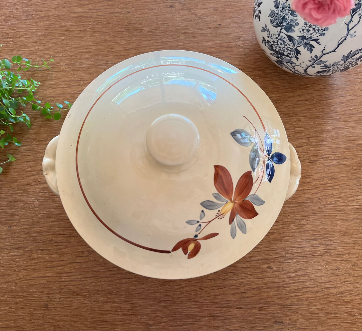 Digoin earthenware tureen