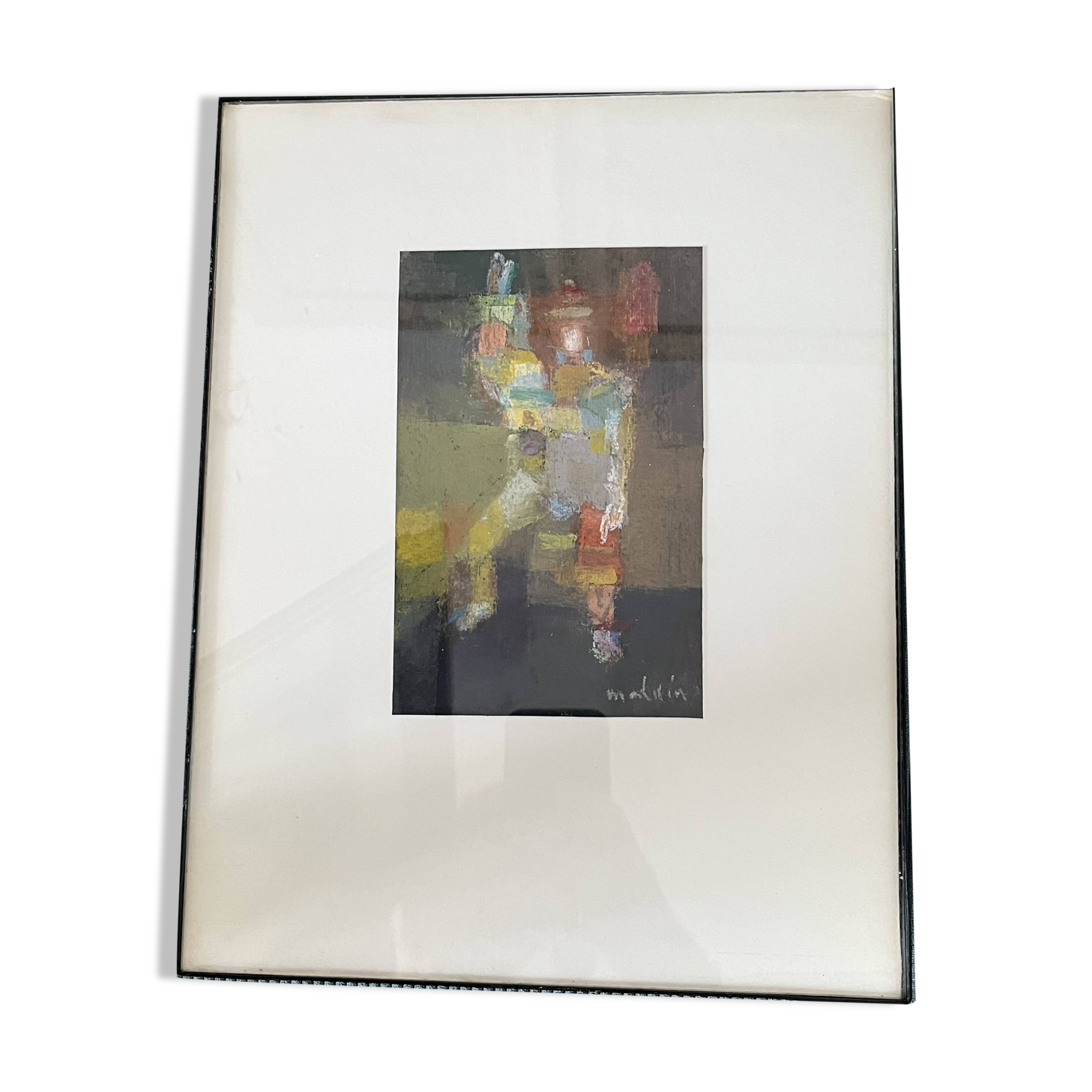 Peinture à l'huile, Figure lyrique, David Malkin