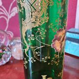 Old scroll vase by François-Théophile LEGRAS (1839-1916)