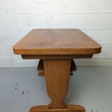 Small side table children's desk with flap