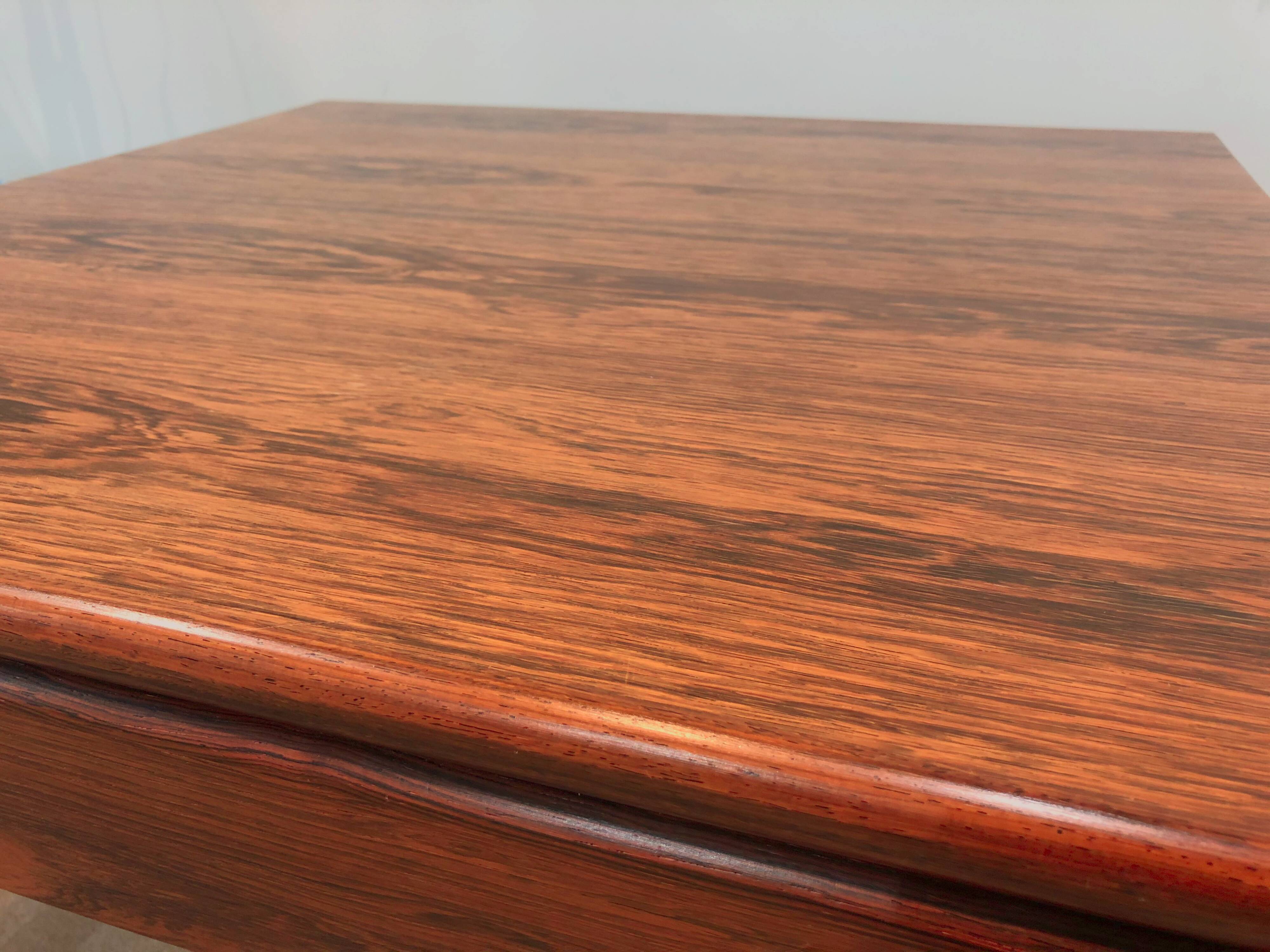 Tobia Scarpa coffee table in wood for Haimi Finland, 1975