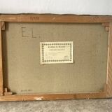 Mediterranean landscape signed from 1970