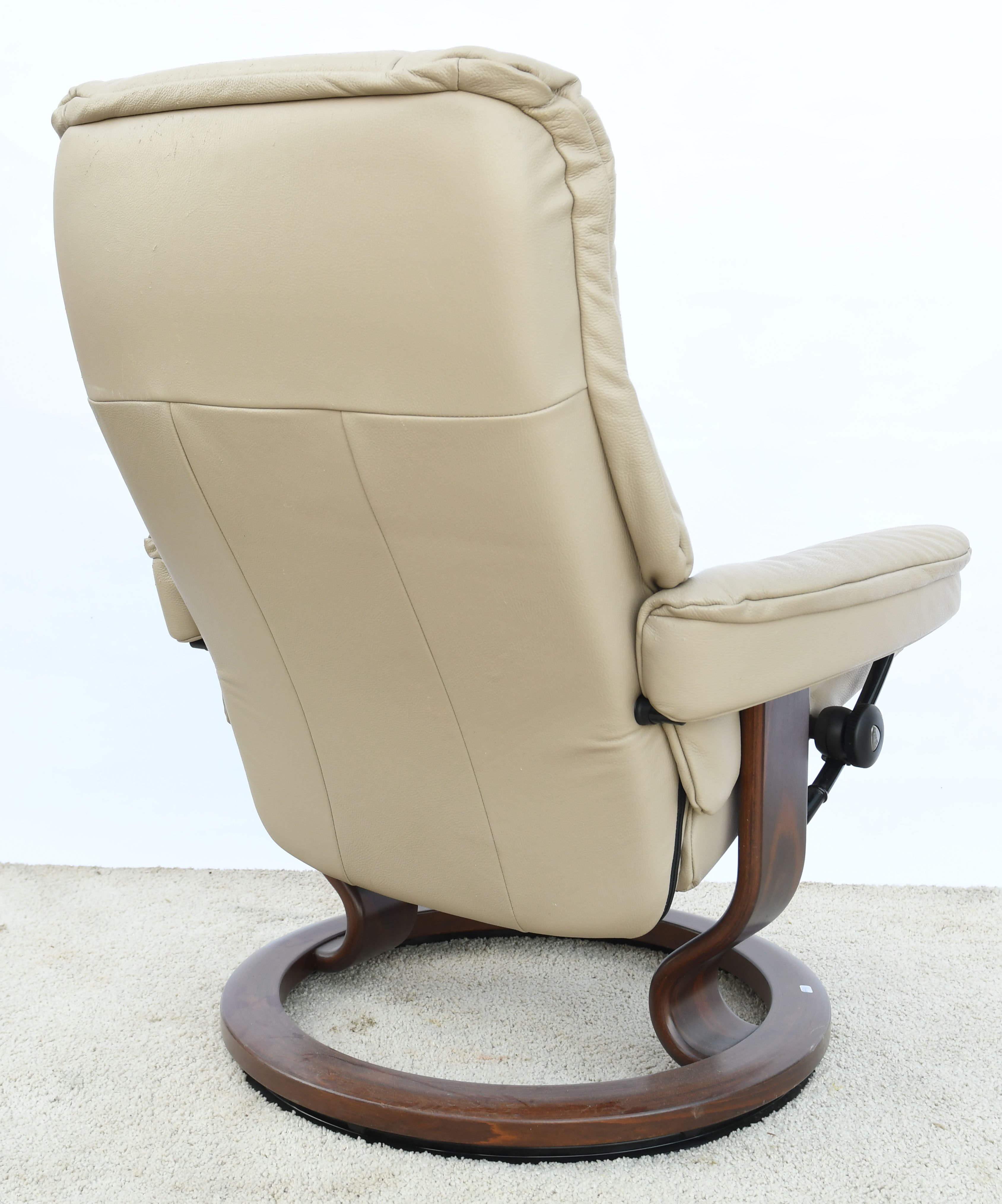 Armchair and ottoman