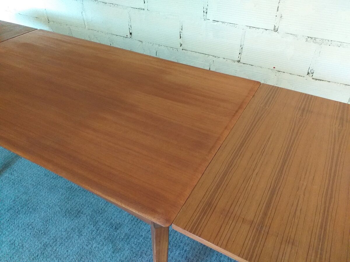Scandinavian teak dining table 1960
