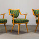 German Beech Armchairs from Casala, 1950s, set of 6