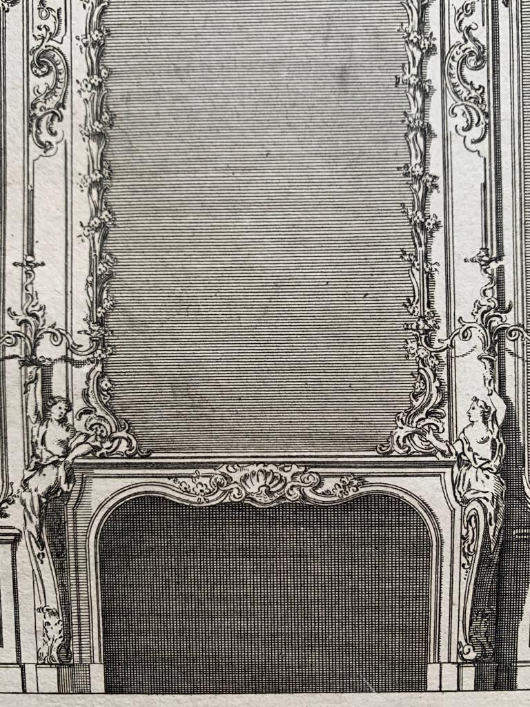 Étienne Charpentier, interior decoration of the Hotel Villars,