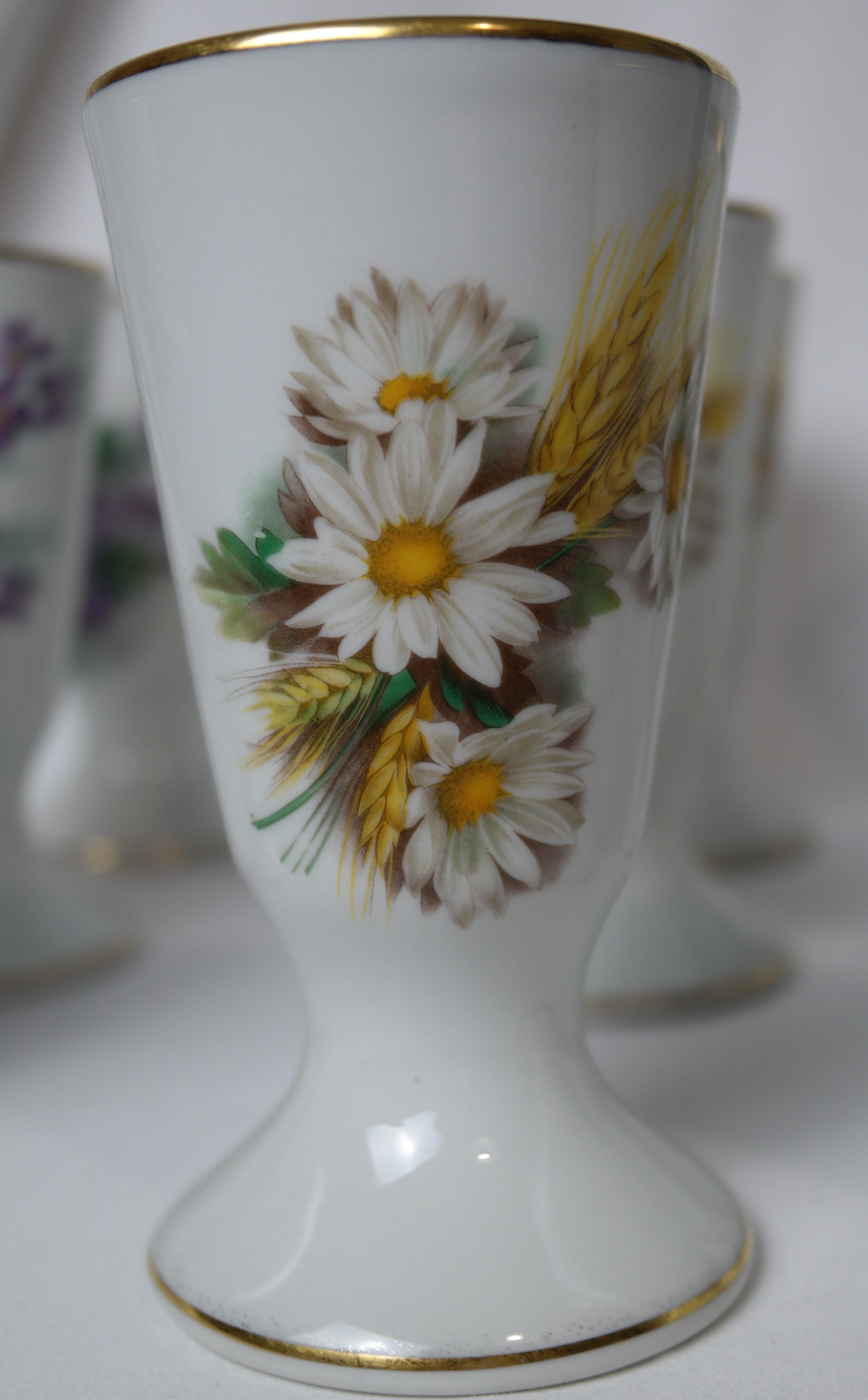 Mazagrans porcelain service