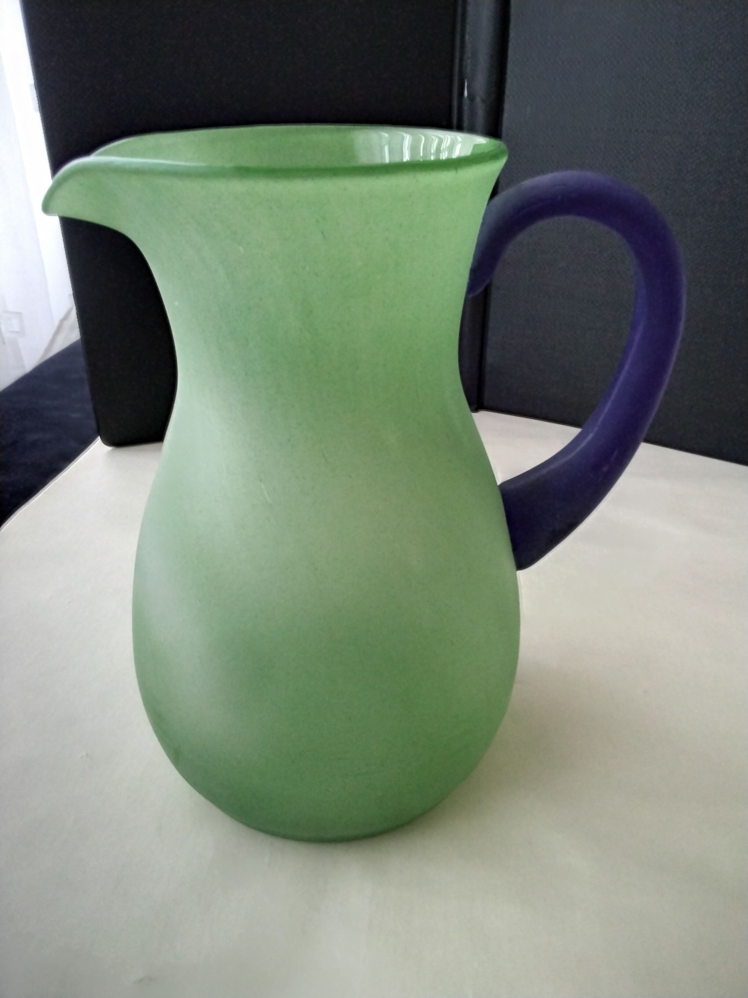 Jug, glass paste pitcher 2 L