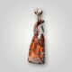 Ceramic sculpture signed M. Detry – Cicogna