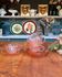 Rosaline pink glass coffee set