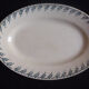 Oval dish in Iron Earth Choisy le Roi Hautin Boulenger