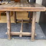 Solid wood dining table