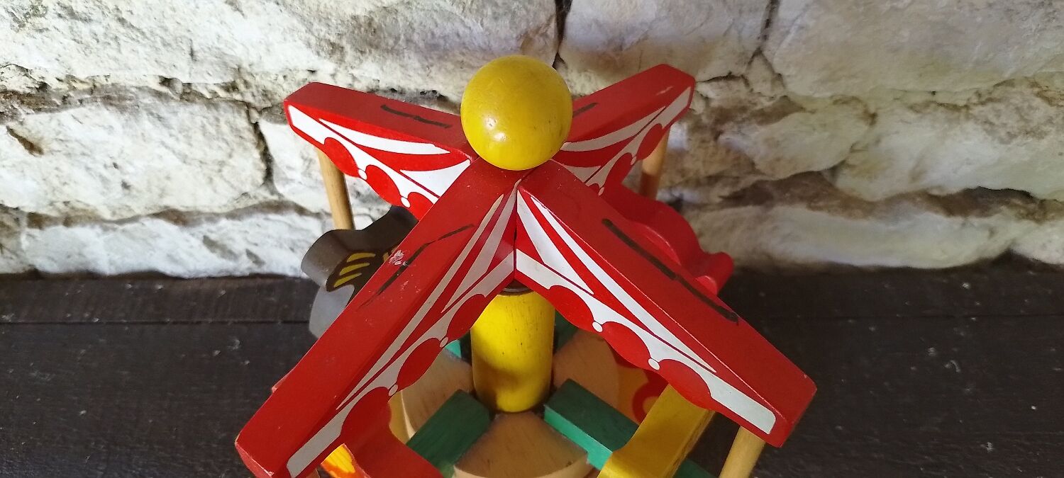 Vintage wooden toy
