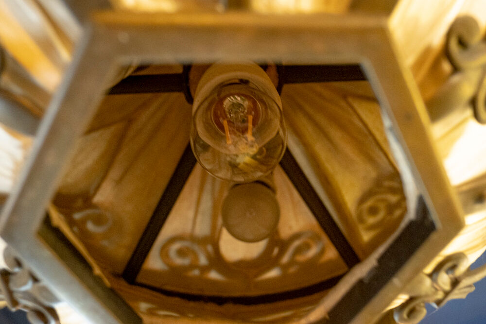 Art Nouveau chandelier