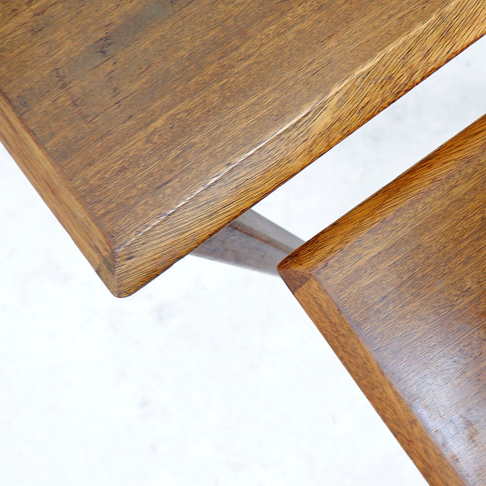 Nesting tables in teak mid-century modern - 1960s