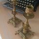 Antique baroque candlesticks