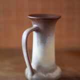 Steuler ceramic vase 715/15, vase with handle, made in Germany, collection, flower pot