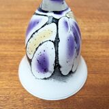 Vintage German glass vase and cup by Hans Jürgen Richartz for the Richartz art collection, set of 2.