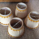 4 lampshades