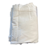 MD embroidered white sheet