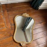 Baroque style gilded mirror